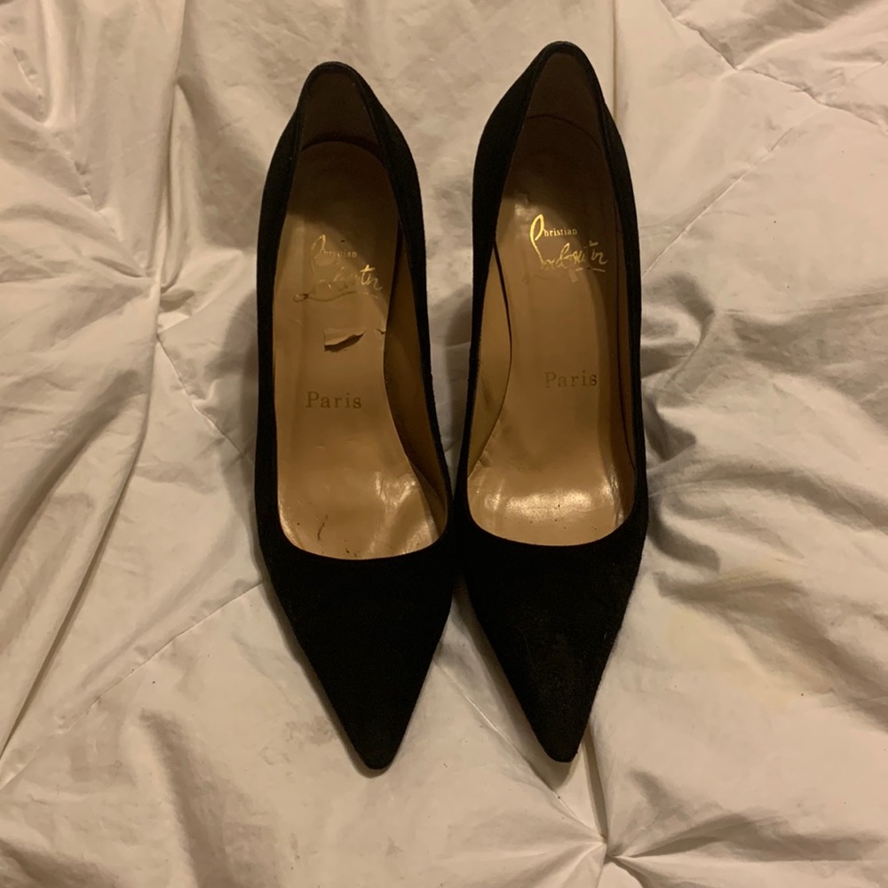Christian Louboutin 2 inch heels